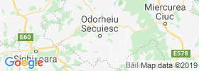 Odorheiu Secuiesc map